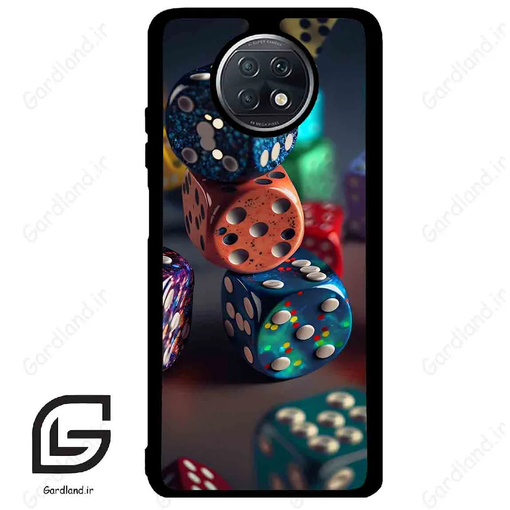 قاب گوشی شیائومی ردمی نوت 9 تی (Redmi Note 9T (Note 9 5g) ) طرح تاس کد 2556