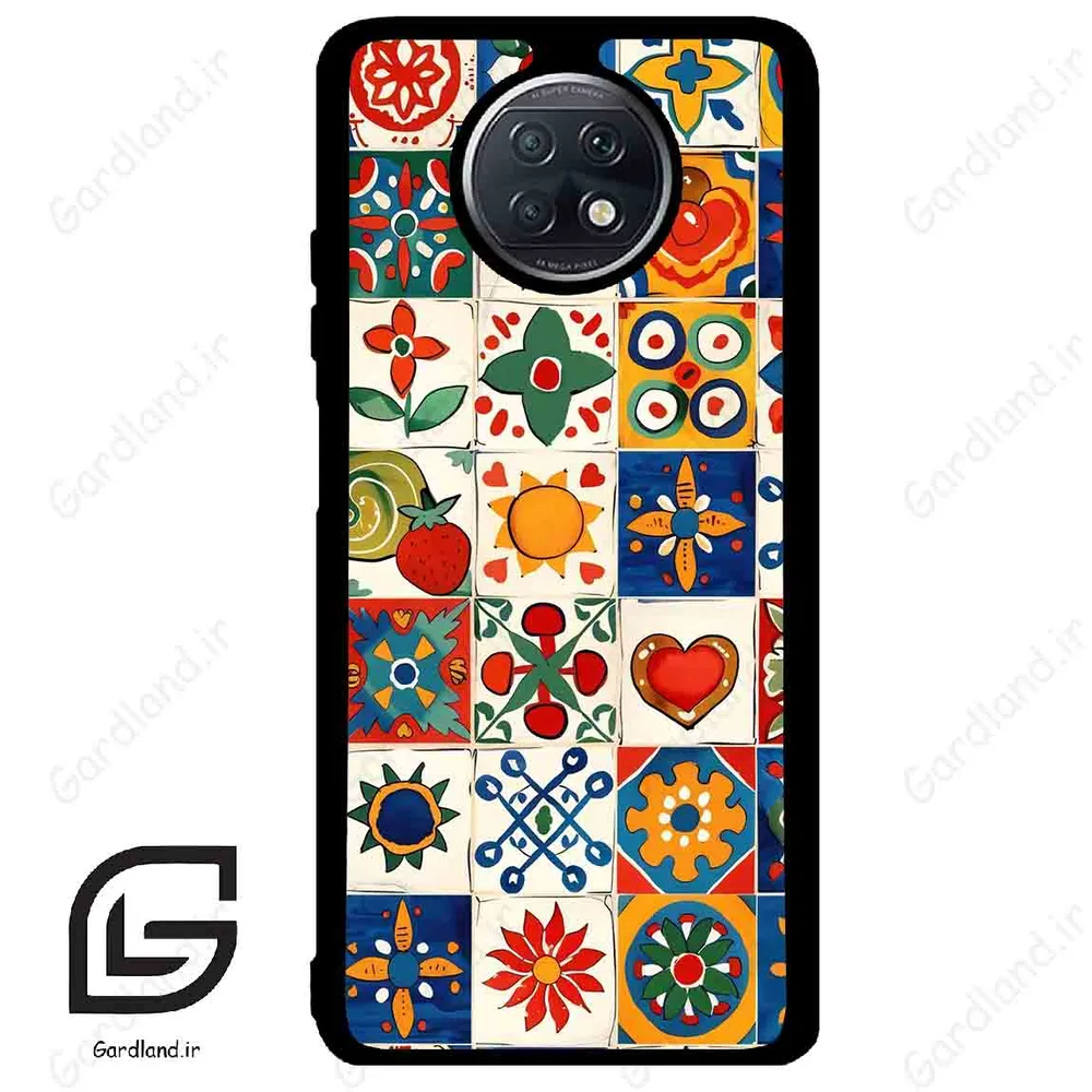 قاب گوشی شیائومی ردمی نوت 9 تی (Redmi Note 9T (Note 9 5g) ) طرح کاشی کد 2594