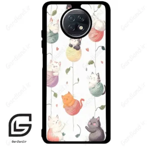 قاب گوشی شیائومی ردمی نوت 9 تی (Redmi Note 9T (Note 9 5g) ) طرح گربه کد 2633