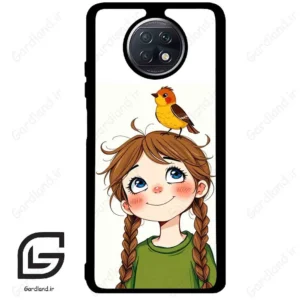 قاب گوشی شیائومی ردمی نوت 9 تی (Redmi Note 9T (Note 9 5g) ) طرح دختر کد 2640