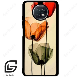 قاب گوشی شیائومی ردمی نوت 9 تی (Redmi Note 9T (Note 9 5g) ) طرح گل کد 2650