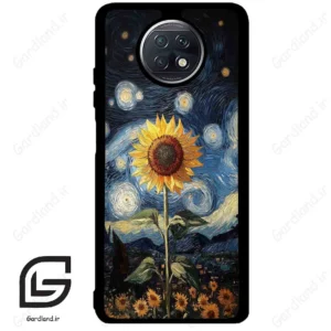 قاب گوشی شیائومی ردمی نوت 9 تی (Redmi Note 9T (Note 9 5g) ) طرح افتابگردان کد 2652