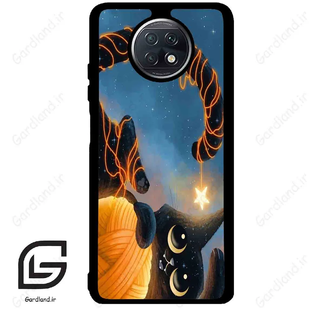 قاب گوشی شیائومی ردمی نوت 9 تی (Redmi Note 9T (Note 9 5g) ) طرح گربه کد 2654