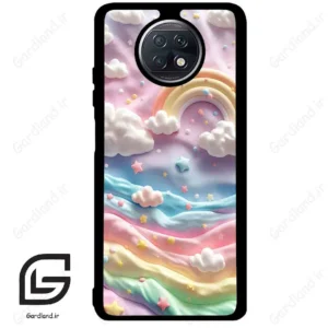 قاب گوشی شیائومی ردمی نوت 9 تی (Redmi Note 9T (Note 9 5g) ) طرح رنگارنگ کد 2656