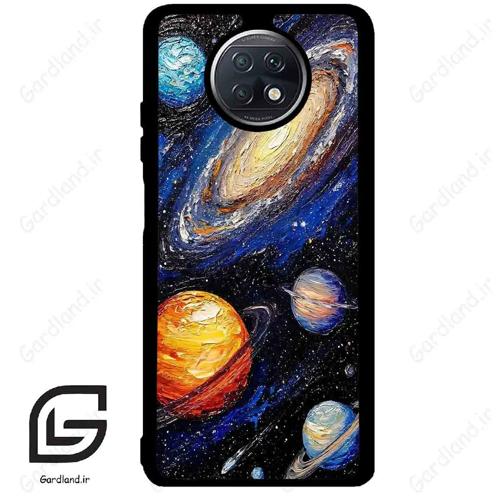 قاب گوشی شیائومی ردمی نوت 9 تی (Redmi Note 9T (Note 9 5g) ) طرح فضا کد 2657