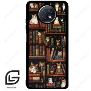 قاب گوشی شیائومی ردمی نوت 9 تی (Redmi Note 9T (Note 9 5g) ) طرح کتابخانه کد 2675