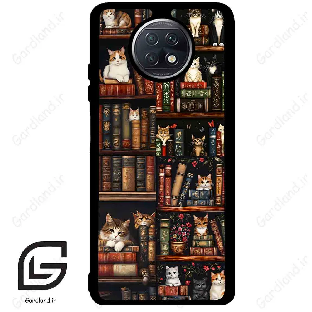 قاب گوشی شیائومی ردمی نوت 9 تی (Redmi Note 9T (Note 9 5g) ) طرح کتابخانه کد 2675