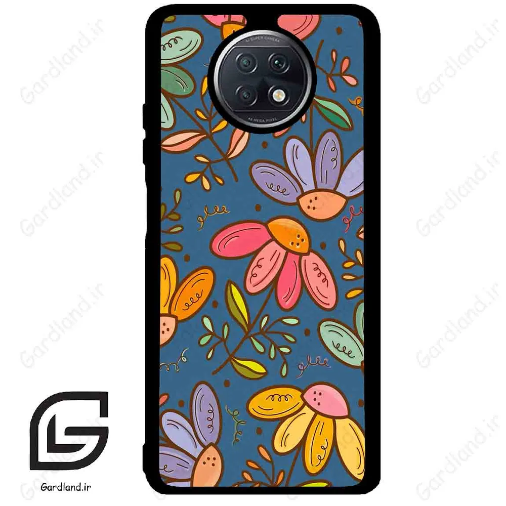 قاب گوشی شیائومی ردمی نوت 9 تی (Redmi Note 9T (Note 9 5g) ) طرح گل کد 2685