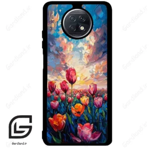 قاب گوشی شیائومی ردمی نوت 9 تی (Redmi Note 9T (Note 9 5g) ) طرح گل کد 2687