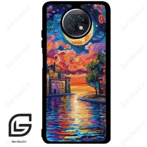 قاب گوشی شیائومی ردمی نوت 9 تی (Redmi Note 9T (Note 9 5g) ) طرح ماه کد 2699