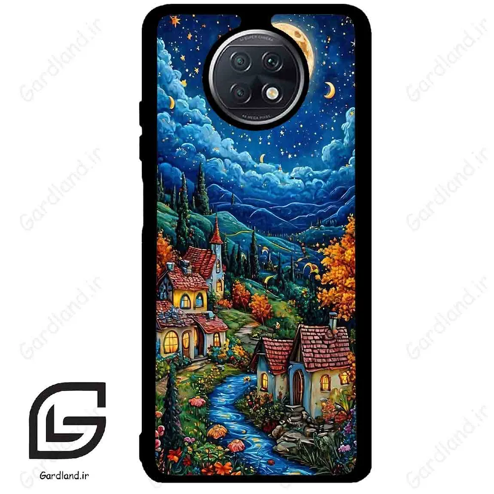 قاب گوشی شیائومی ردمی نوت 9 تی (Redmi Note 9T (Note 9 5g) ) طرح دهکده کد 2732