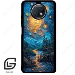 قاب گوشی شیائومی ردمی نوت 9 تی (Redmi Note 9T (Note 9 5g) ) طرح ابرنگ کد 2792