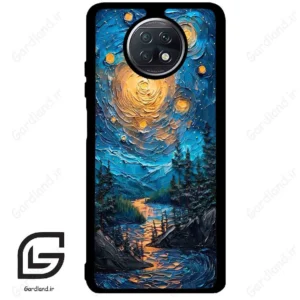 قاب گوشی شیائومی ردمی نوت 9 تی (Redmi Note 9T (Note 9 5g) ) طرح ابرنگ کد 2792