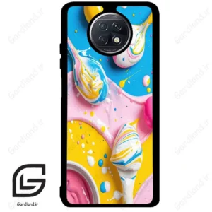 قاب گوشی شیائومی ردمی نوت 9 تی (Redmi Note 9T (Note 9 5g) ) طرح رنگارنگ کد 2793