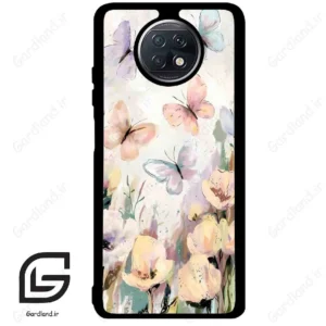 قاب گوشی شیائومی ردمی نوت 9 تی (Redmi Note 9T (Note 9 5g) ) طرح پروانه کد 2803