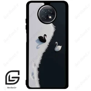 قاب گوشی شیائومی ردمی نوت 9 تی (Redmi Note 9T (Note 9 5g) ) طرح قو کد 2804