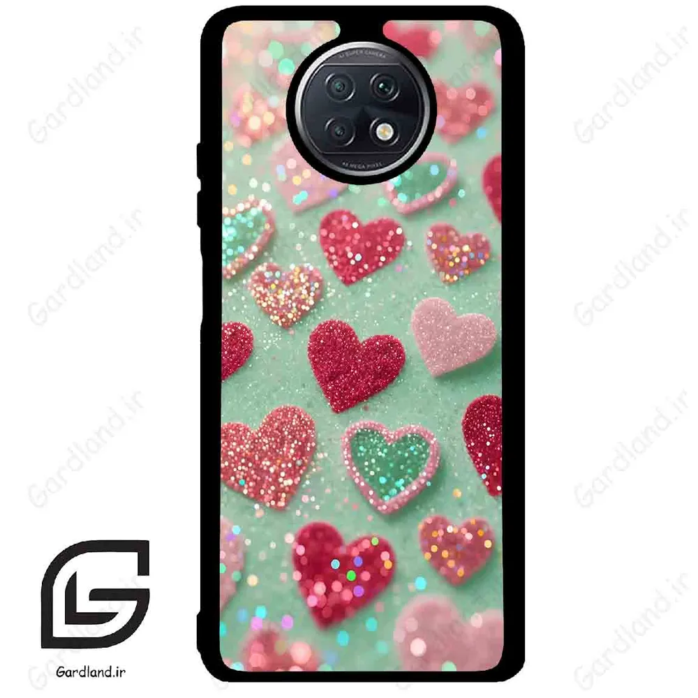 قاب گوشی شیائومی ردمی نوت 9 تی (Redmi Note 9T (Note 9 5g) ) طرح قلب کد 2812