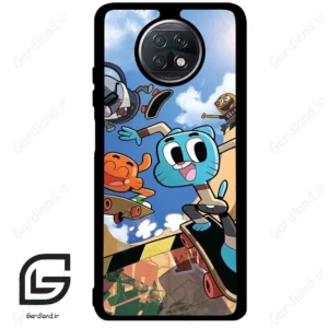 قاب گوشی شیائومی ردمی نوت 9 تی (Redmi Note 9T (Note 9 5g) ) طرح گامبال کد 2857