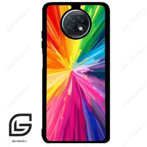 قاب گوشی شیائومی ردمی نوت 9 تی (Redmi Note 9T (Note 9 5g) ) طرح رنگارنگ کد 2877