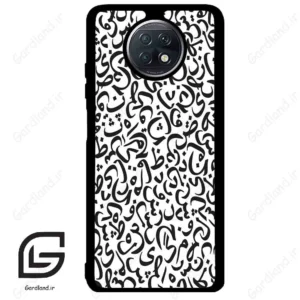 قاب گوشی شیائومی ردمی نوت 9 تی (Redmi Note 9T (Note 9 5g) ) طرح حروف کد 2882