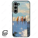قاب گوشی سامسونگ اس 23 پلاس (Galaxy S23 Plus ) طرح گربه کد 2367