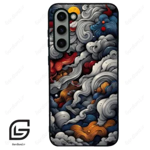 قاب گوشی سامسونگ اس 23 پلاس (Galaxy S23 Plus ) طرح ابرنگی کد 2448