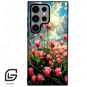 قاب گوشی سامسونگ اس 23 اولترا (Galaxy S23 Ultra ) طرح گل کد 2055