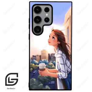 قاب گوشی سامسونگ اس 23 اولترا (Galaxy S23 Ultra ) طرح دخترانه کد 2086