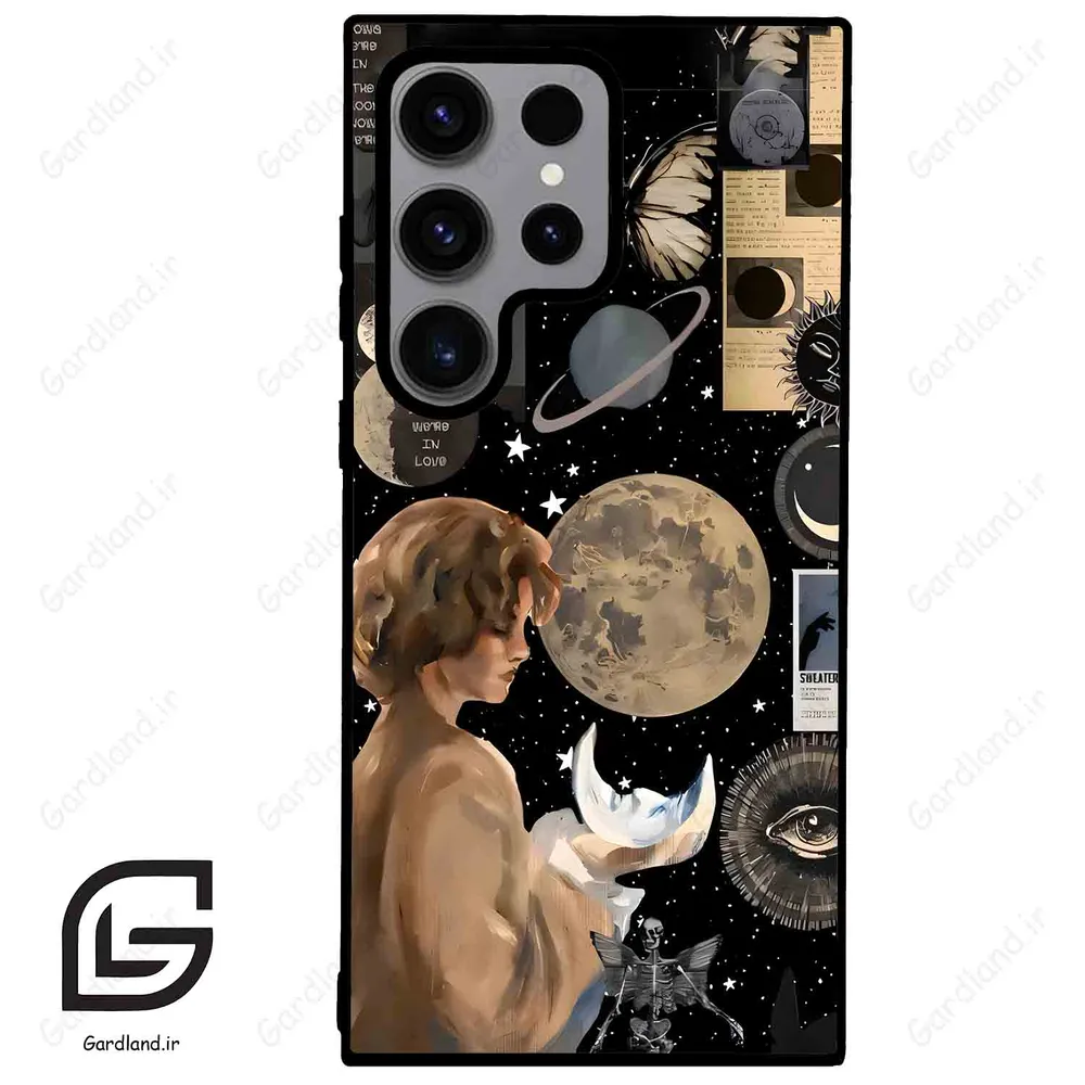 قاب گوشی سامسونگ اس 23 اولترا (Galaxy S23 Ultra ) طرح دخترانه کد 2111