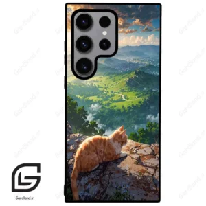 قاب گوشی سامسونگ اس 23 اولترا (Galaxy S23 Ultra ) طرح گربه کد 2203