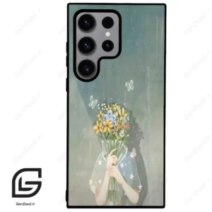 قاب گوشی سامسونگ اس 23 اولترا (Galaxy S23 Ultra ) طرح دخترانه کد 2220