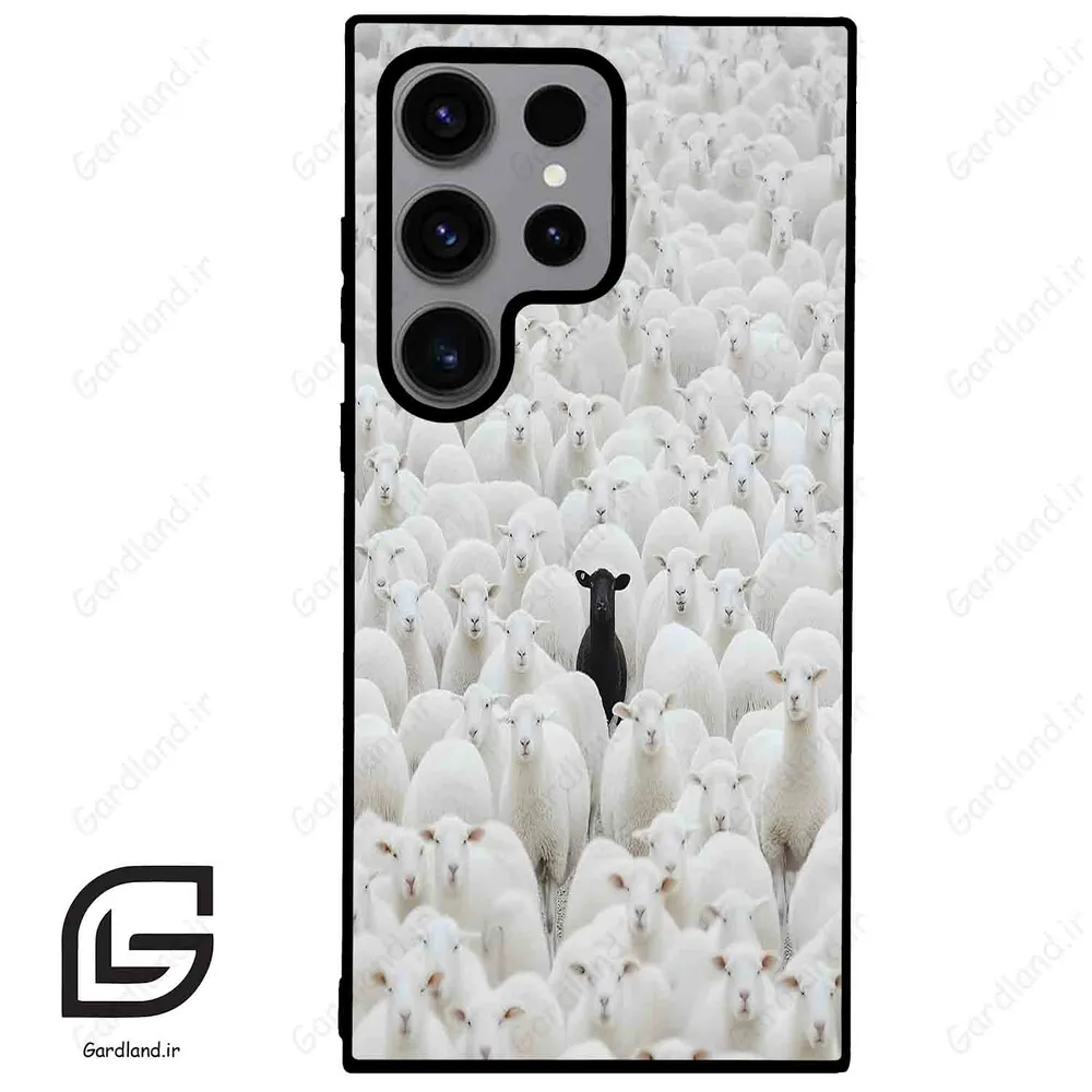 قاب گوشی سامسونگ اس 23 اولترا (Galaxy S23 Ultra ) طرح گوسفند کد 2296