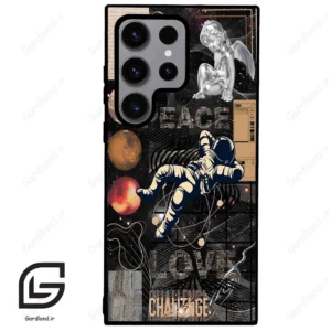 قاب گوشی سامسونگ اس 23 اولترا (Galaxy S23 Ultra ) طرح فضانورد کد 2303