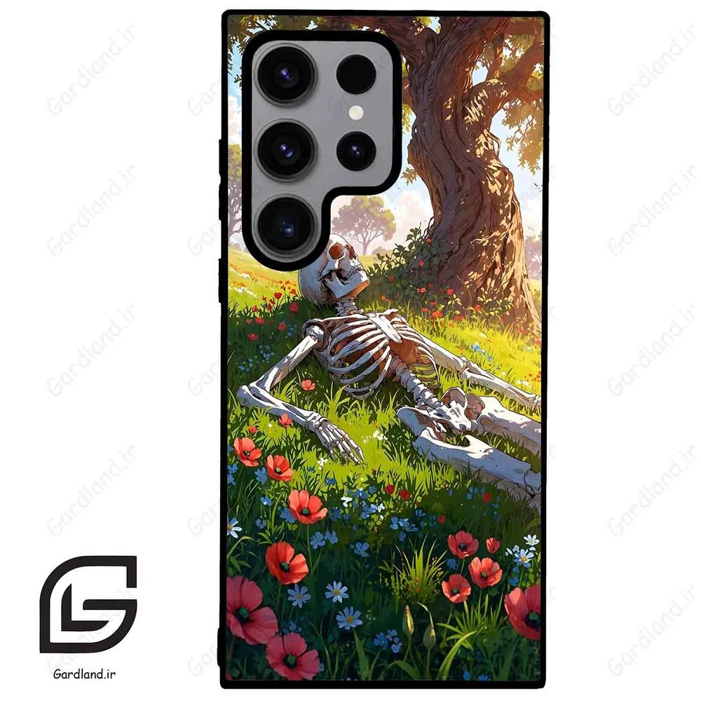 قاب گوشی سامسونگ اس 23 اولترا (Galaxy S23 Ultra ) طرح اسکلت کد 2371