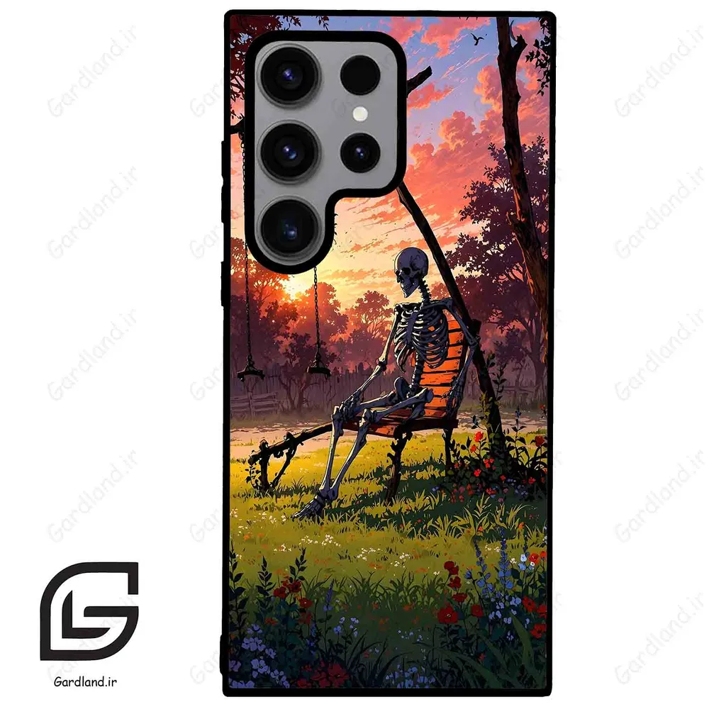 قاب گوشی سامسونگ اس 23 اولترا (Galaxy S23 Ultra ) طرح اسکلت کد 2373