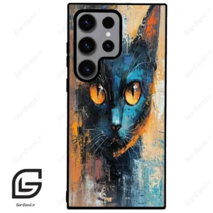 قاب گوشی سامسونگ اس 23 اولترا (Galaxy S23 Ultra ) طرح گربه کد 2397
