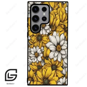 قاب گوشی سامسونگ اس 23 اولترا (Galaxy S23 Ultra ) طرح گل کد 2402