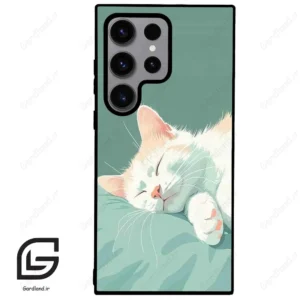 قاب گوشی سامسونگ اس 23 اولترا (Galaxy S23 Ultra ) طرح گربه کد 2403