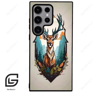 قاب گوشی سامسونگ اس 23 اولترا (Galaxy S23 Ultra ) طرح گوزن کد 2429