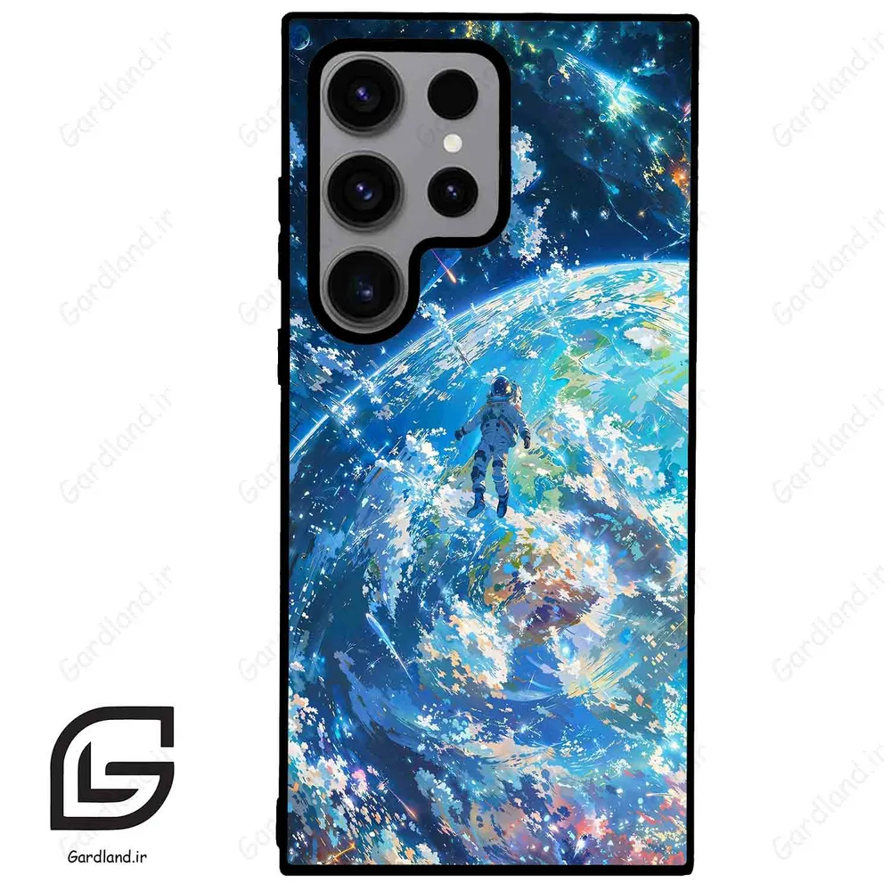 قاب گوشی سامسونگ اس 23 اولترا (Galaxy S23 Ultra ) طرح فضانورد کد 2444