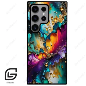 قاب گوشی سامسونگ اس 23 اولترا (Galaxy S23 Ultra ) طرح ابرنگی کد 2447