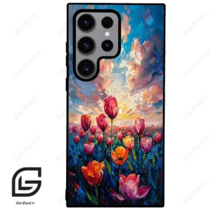 قاب گوشی سامسونگ اس 23 اولترا (Galaxy S23 Ultra ) طرح گل کد 2466