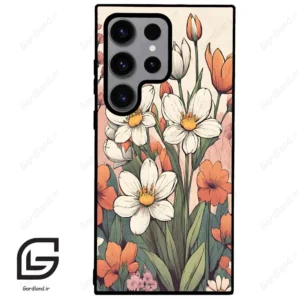 قاب گوشی سامسونگ اس 23 اولترا (Galaxy S23 Ultra ) طرح گل کد 2475