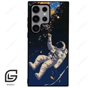 قاب گوشی سامسونگ اس 23 اولترا (Galaxy S23 Ultra ) طرح فضانورد کد 2484