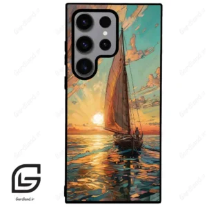 قاب گوشی سامسونگ اس 23 اولترا (Galaxy S23 Ultra ) طرح قایق کد 2485