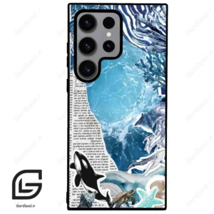 قاب گوشی سامسونگ اس 23 اولترا (Galaxy S23 Ultra ) طرح دریا کد 2516