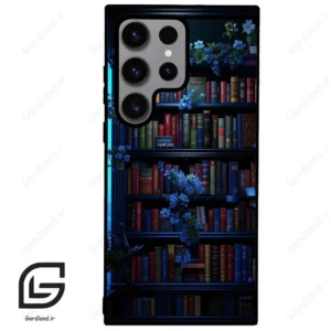 قاب گوشی سامسونگ اس 23 اولترا (Galaxy S23 Ultra ) طرح کتابخانه کد 2528