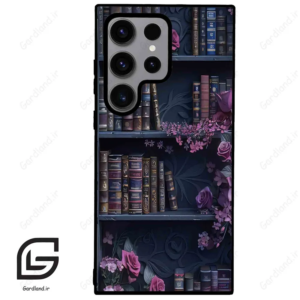 قاب گوشی سامسونگ اس 23 اولترا (Galaxy S23 Ultra ) طرح کتابخانه کد 2529