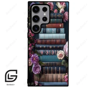 قاب گوشی سامسونگ اس 23 اولترا (Galaxy S23 Ultra ) طرح کتابخانه کد 2530