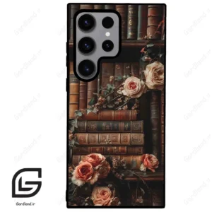قاب گوشی سامسونگ اس 23 اولترا (Galaxy S23 Ultra ) طرح کتابخانه کد 2531
